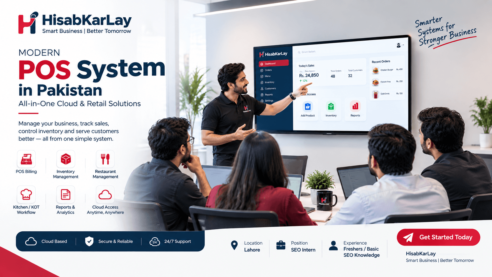 Modern POS System in Pakistan: All-in-One Cloud & Retail Solutions